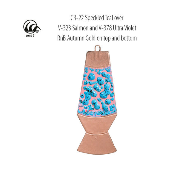 Amaco CR-22 Speckled Teal - Pint