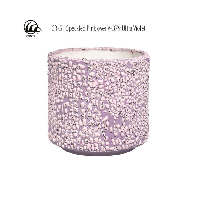 Amaco CR-51 Speckled Pink - Pint
