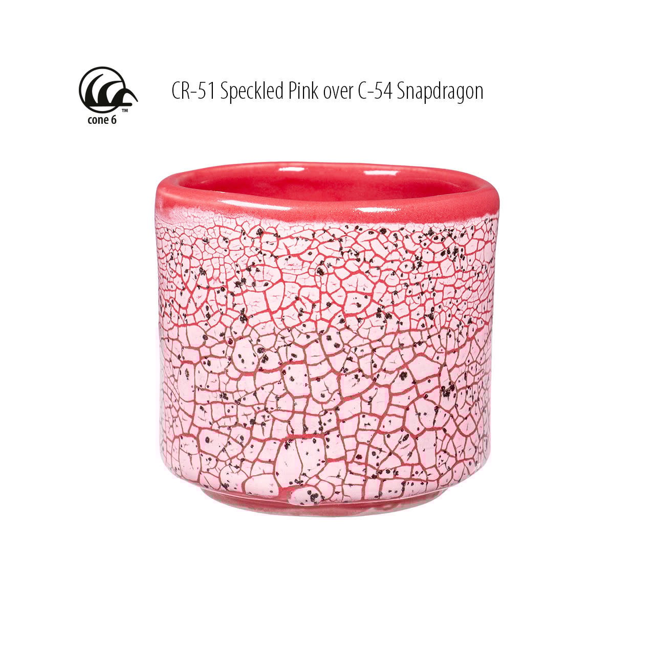 Amaco CR-51 Speckled Pink - Pint