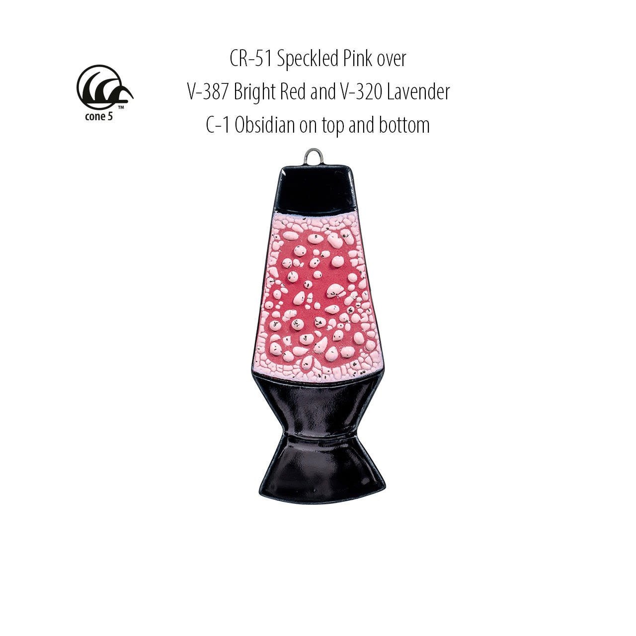 Amaco CR-51 Speckled Pink - Pint