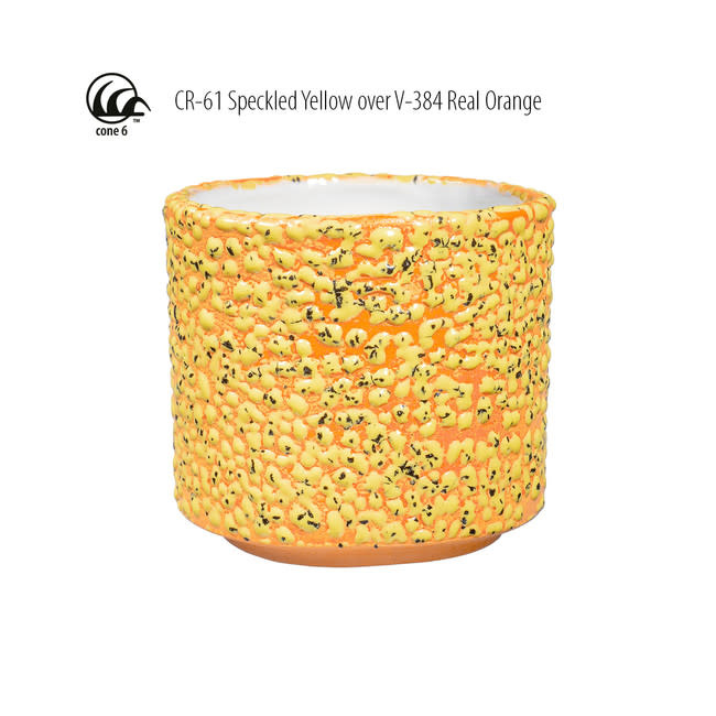 Amaco CR-61 Speckled Yellow - Pint