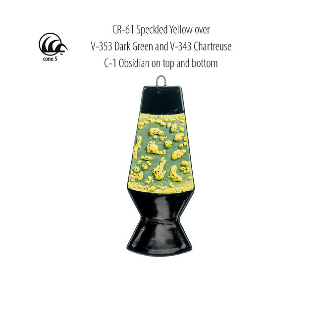Amaco CR-61 Speckled Yellow - Pint