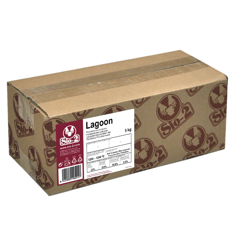 Sio-2 Speciality Clay Sio-2 Lagoon Porcelain (5kg)
