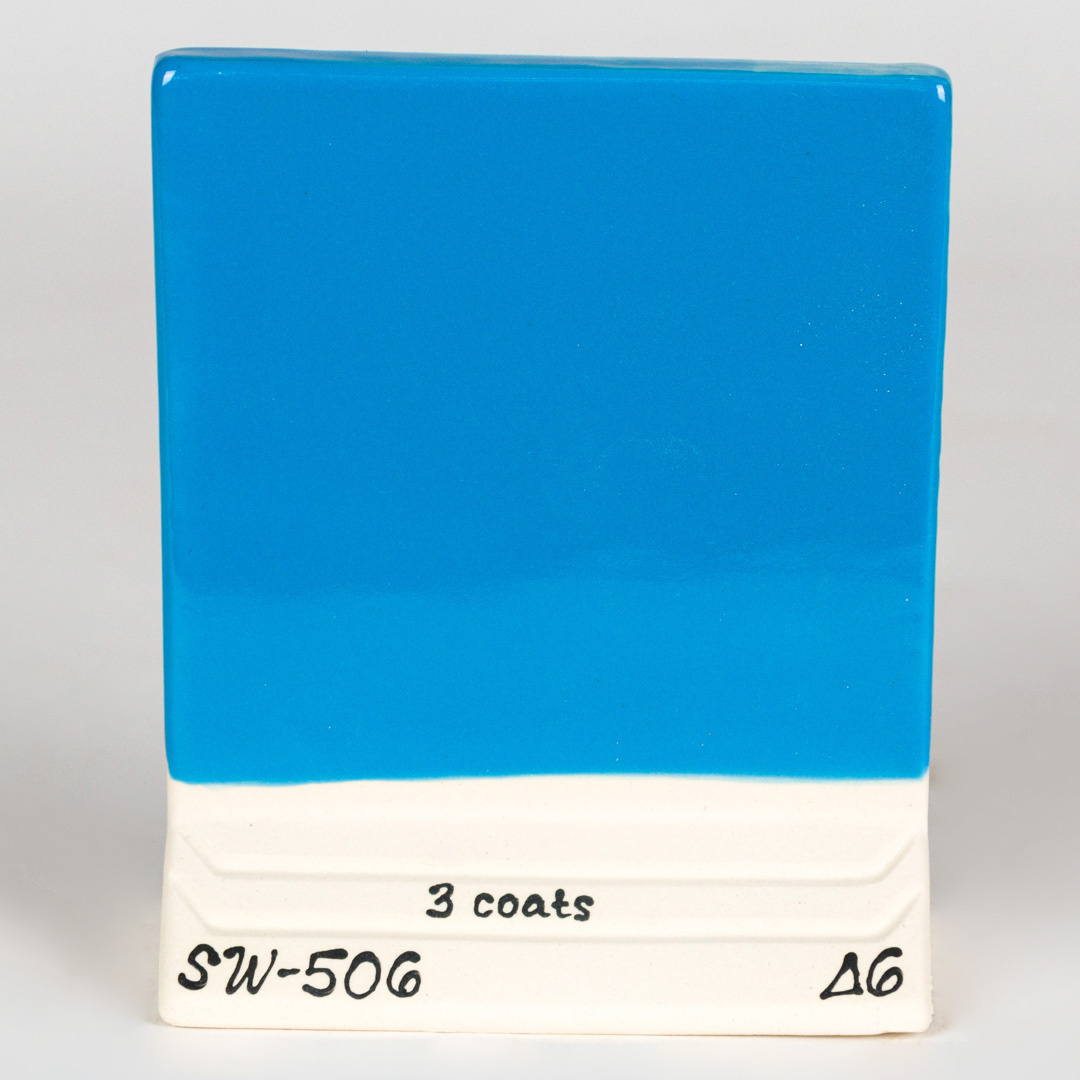 Mayco SW-506 Bright Blue Gloss Stoneware Pint
