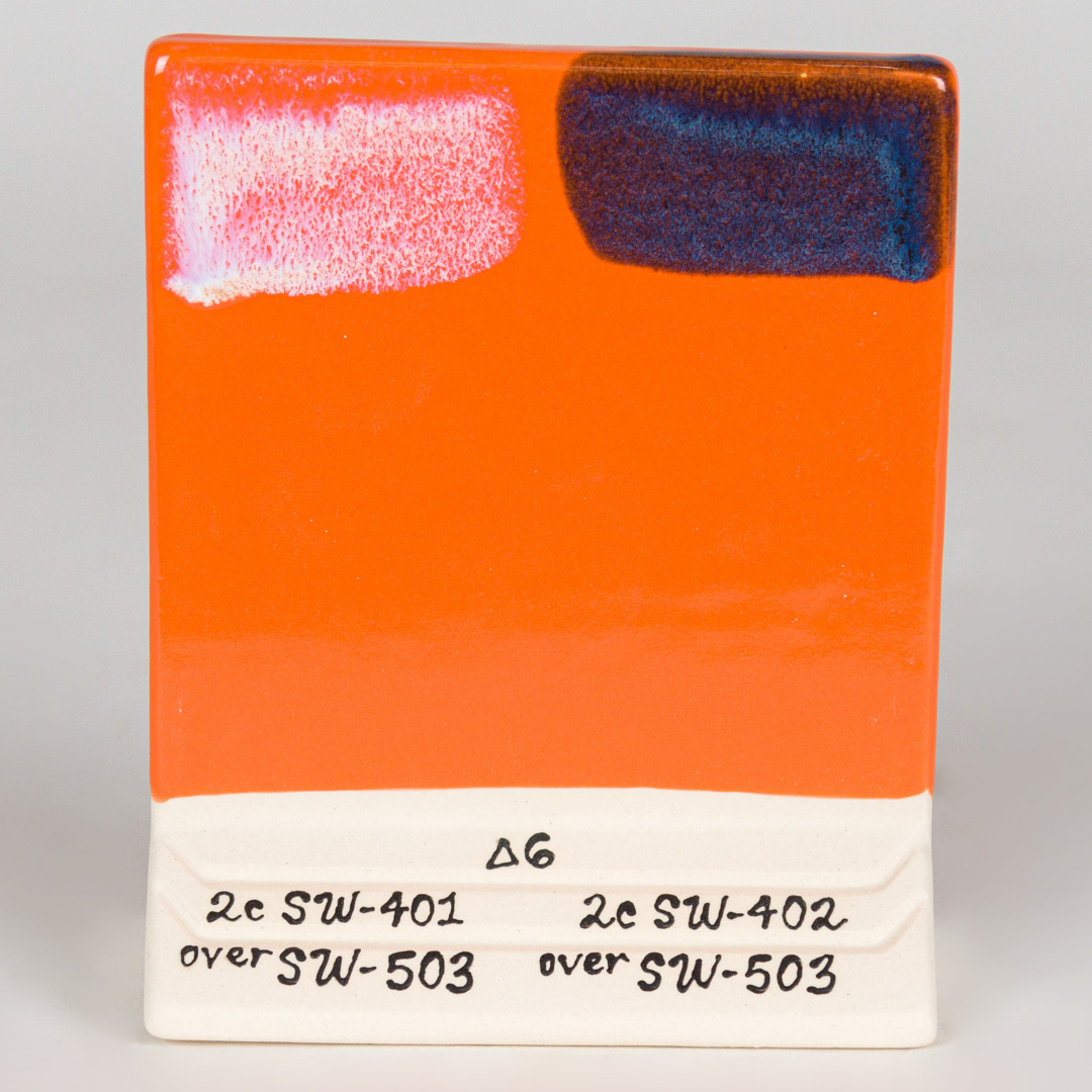 Mayco SW-503 Orange Gloss Stoneware Pint