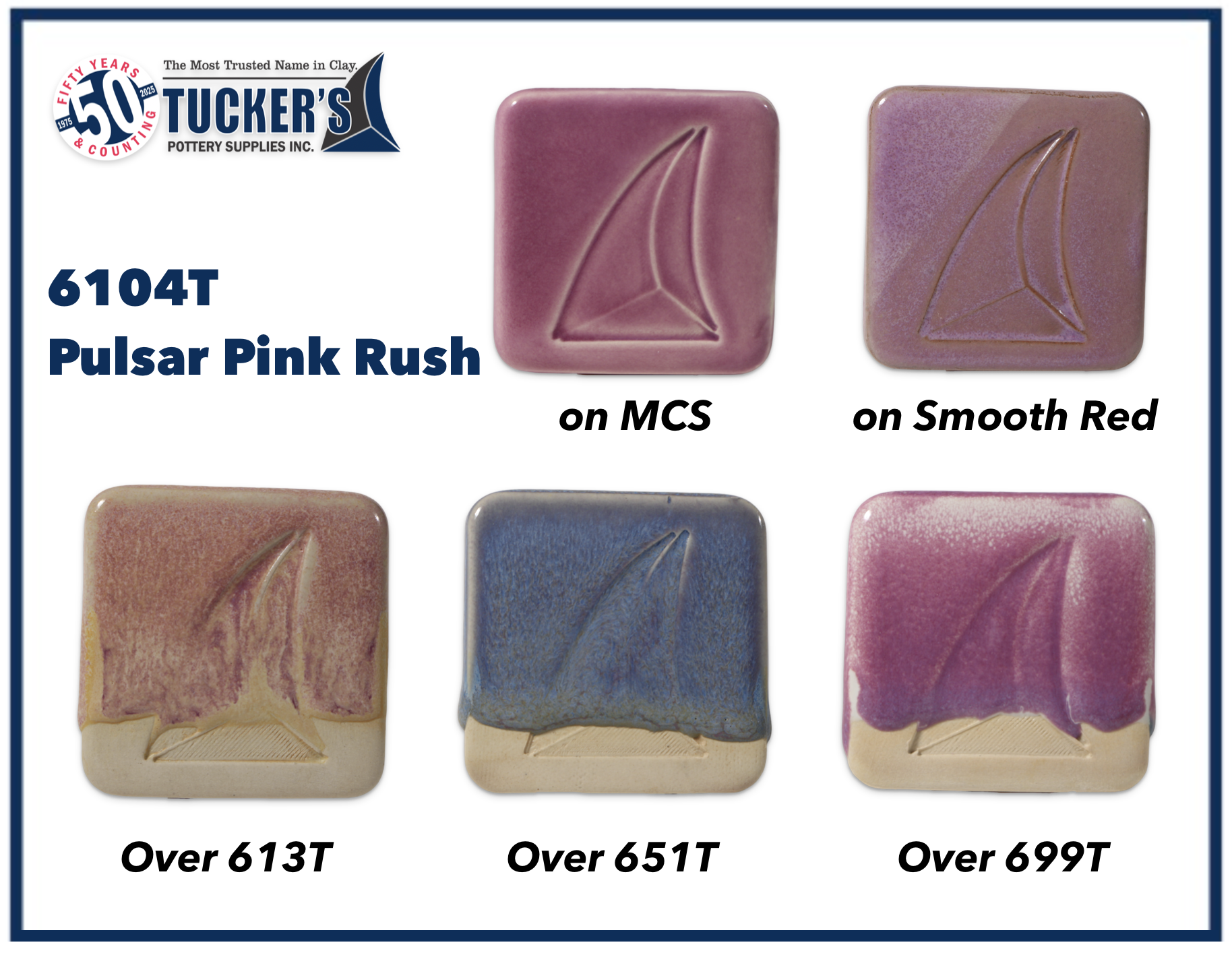 Tucker's 6104T Pulsar Pink Rush 1kg Dry