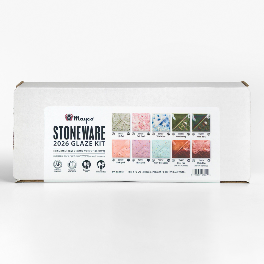 Mayco 2026 Stoneware Glaze Kit - 4oz