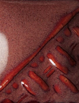 Mayco SW-113 Speckled Plum Stoneware Pint