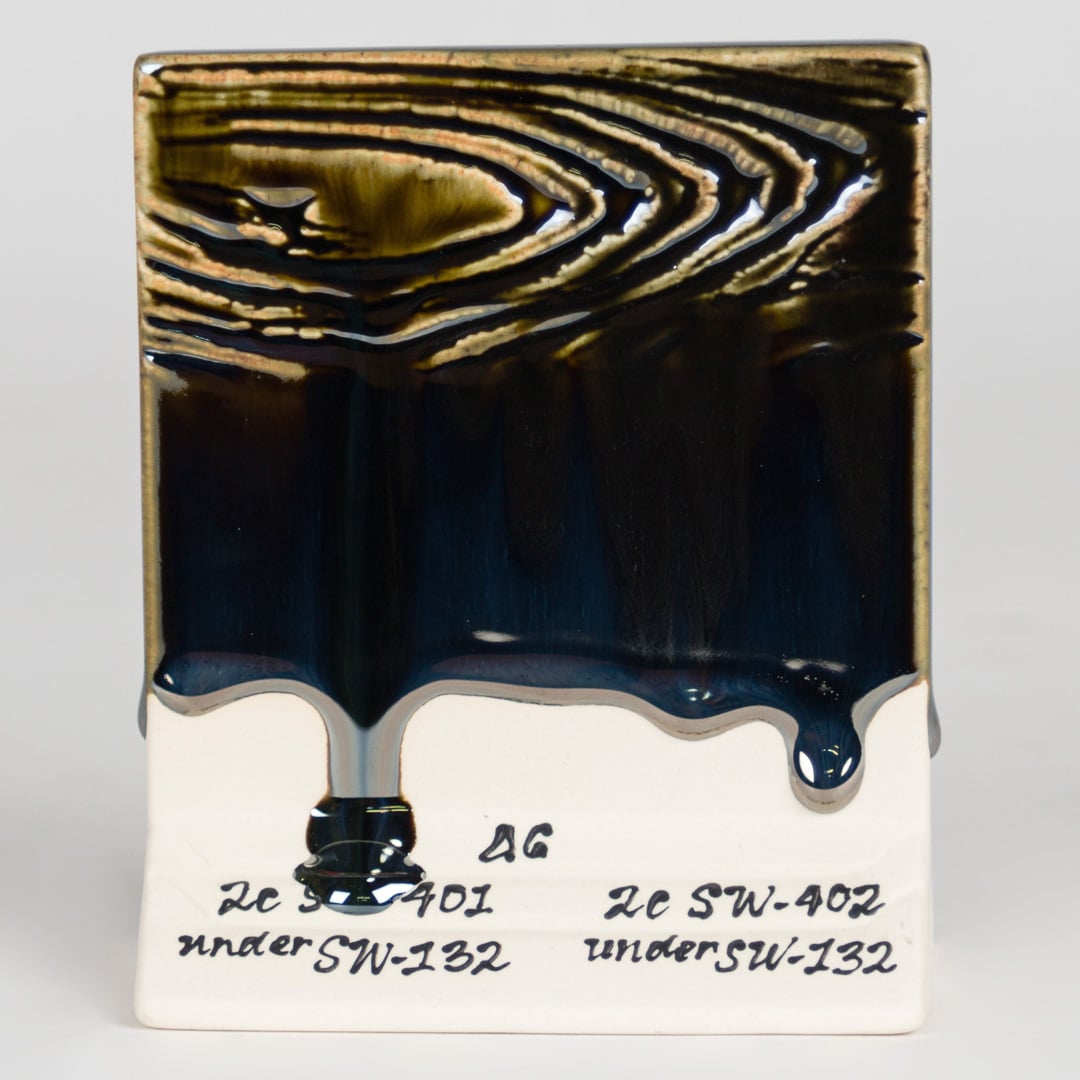 Mayco SW-132 Mirror Black Stoneware Pint