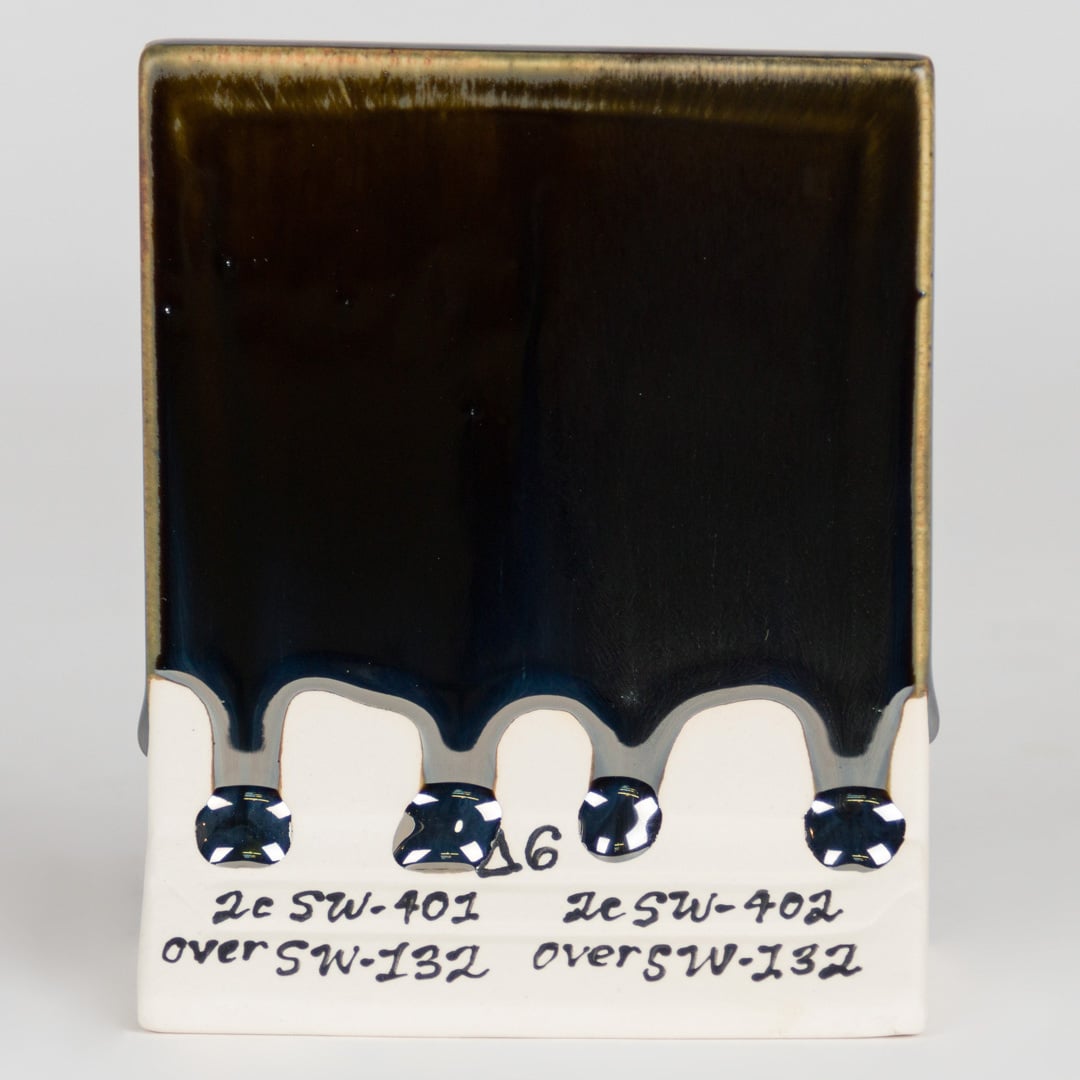 Mayco SW-132 Mirror Black Stoneware Pint