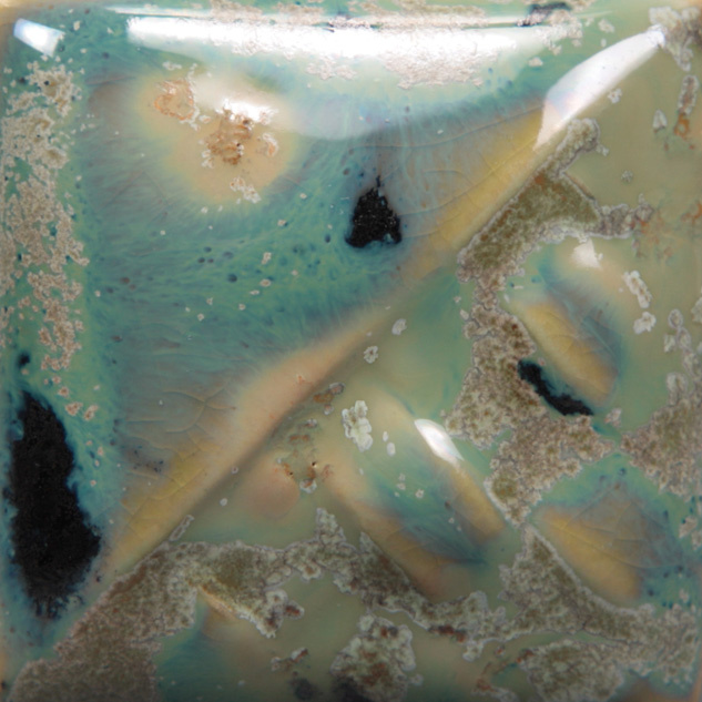 Mayco SW-146 Aurora Green Stoneware Pint