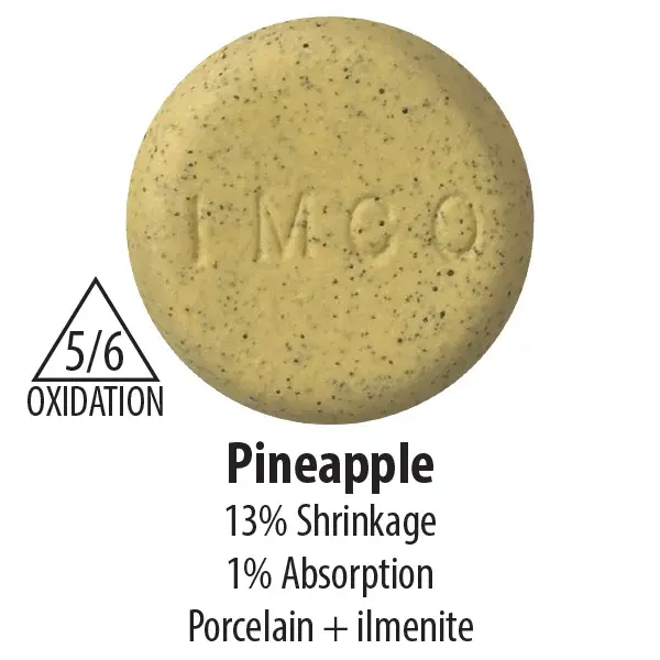 Industrial Minerals Pineapple Cone 5/6 Porcelain Clay 20lb Bag