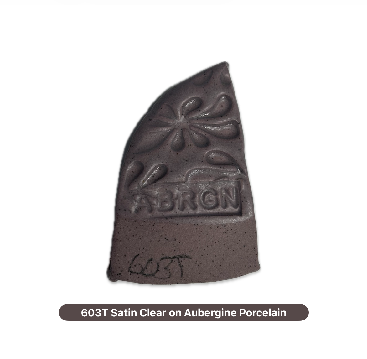 Industrial Minerals Aubergine Cone 5/6 Porcelain Clay 20lb Bag