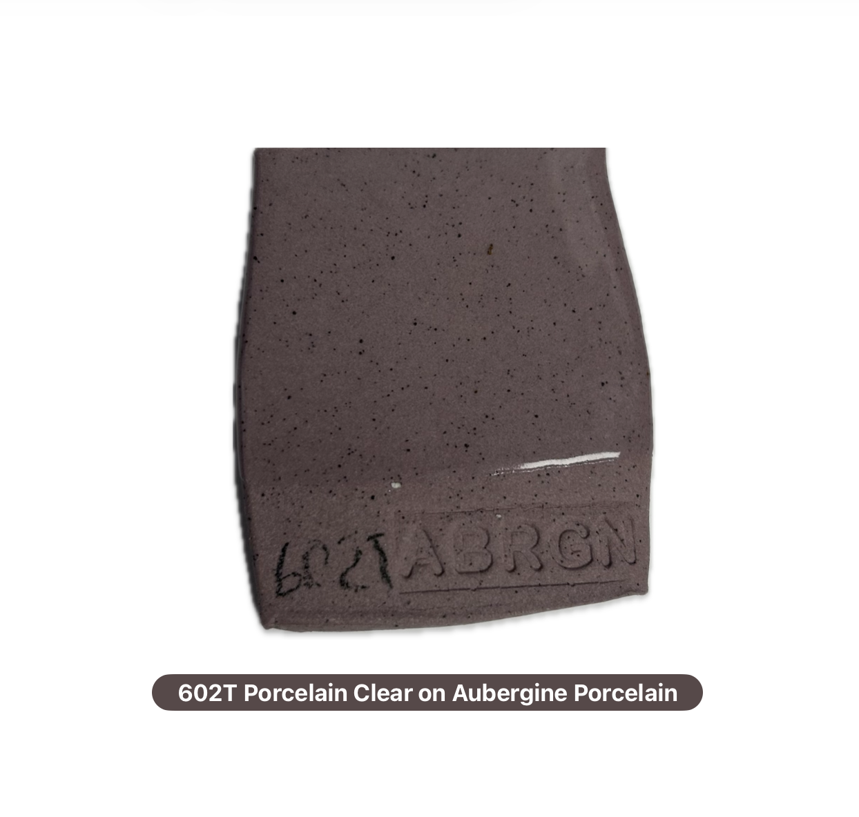 Industrial Minerals Aubergine Cone 5/6 Porcelain Clay 20lb Bag