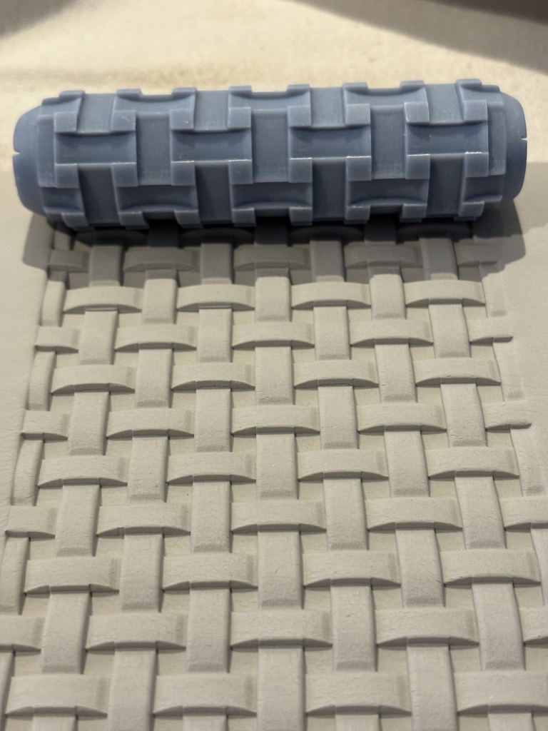 Savvy Sons Woven 4" Resin Hand Roller