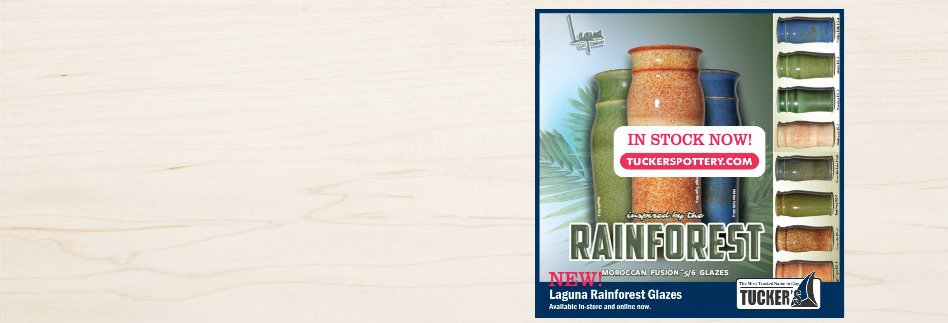 New Laguna Rainforest Glazes
