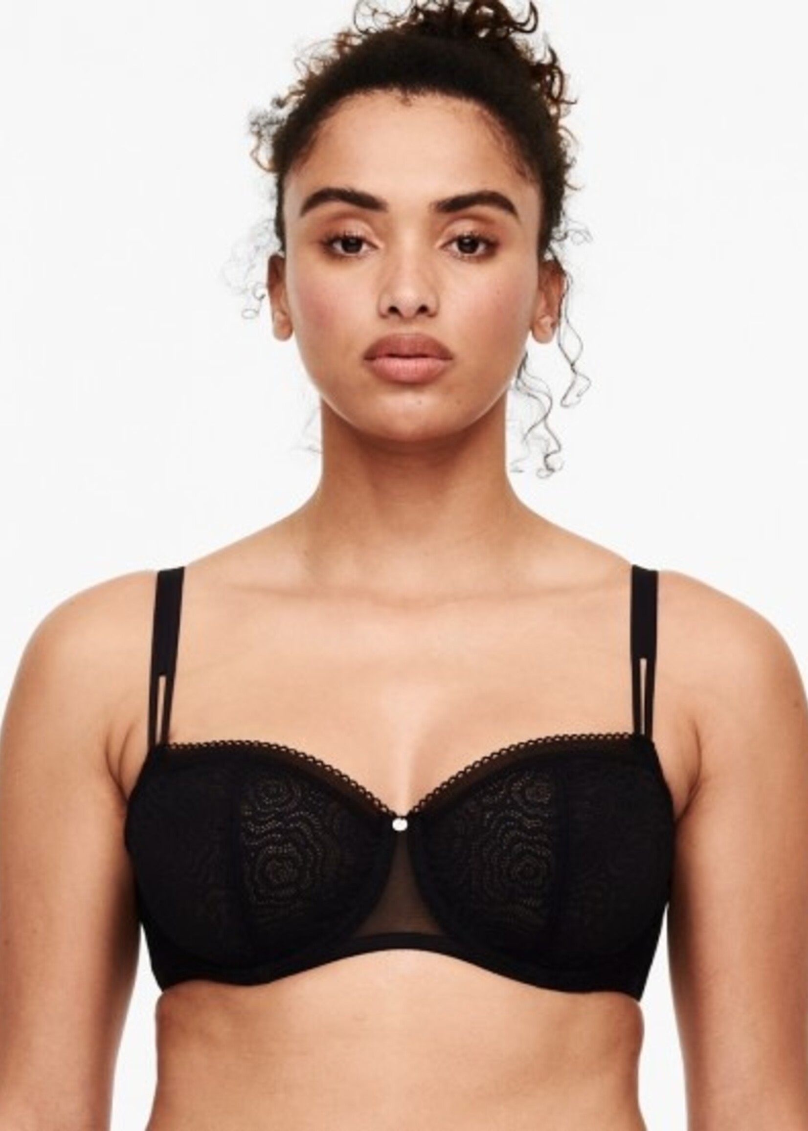 Chantelle C Jolie Demi Bra - Black