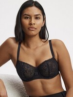 Chantelle Day to Night Lace Demi- Black