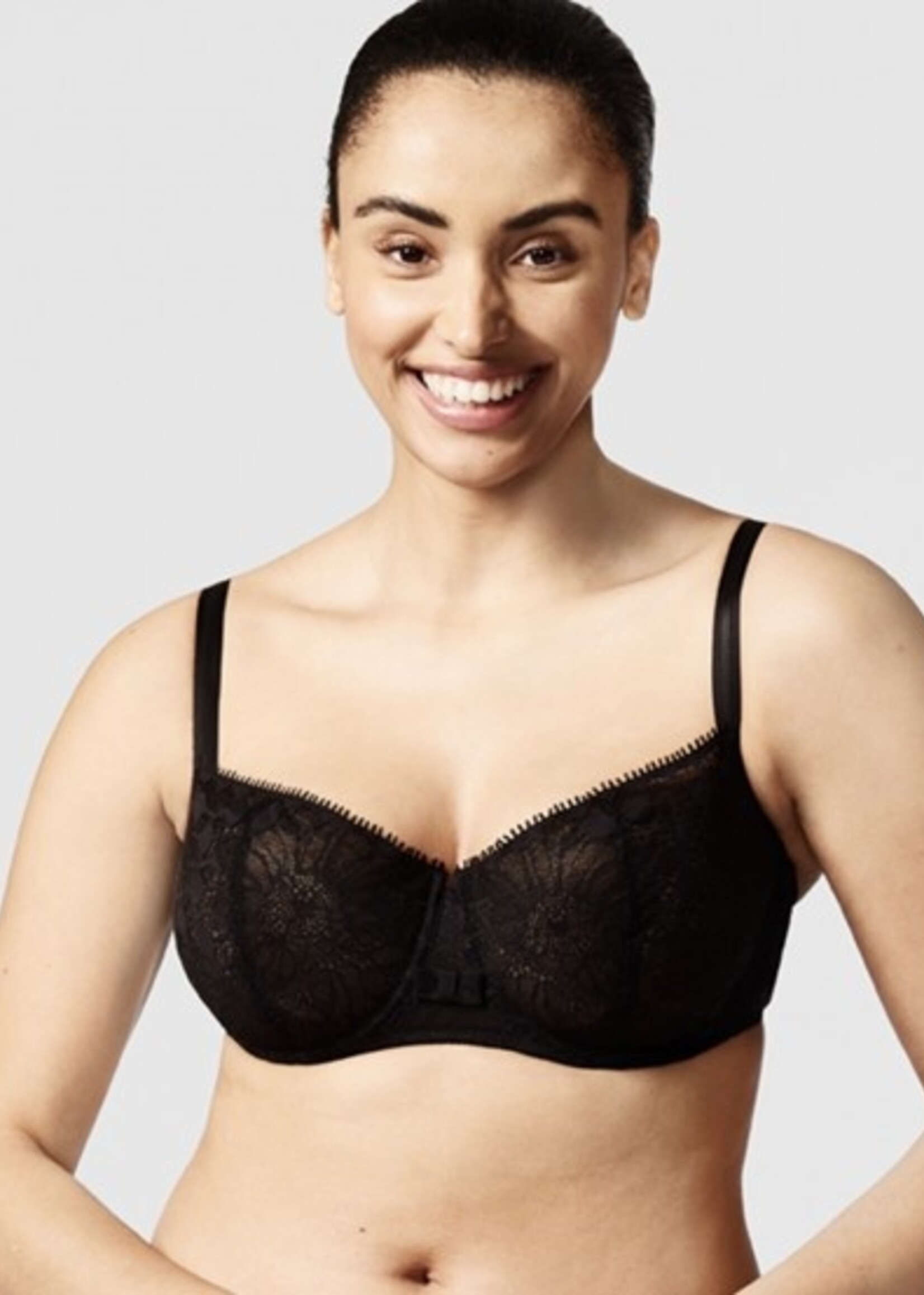 Chantelle Day to Night Lace Demi- Black