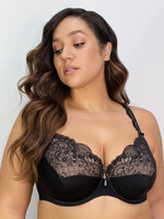 Curvy Couture Tulip Lace Push-Up