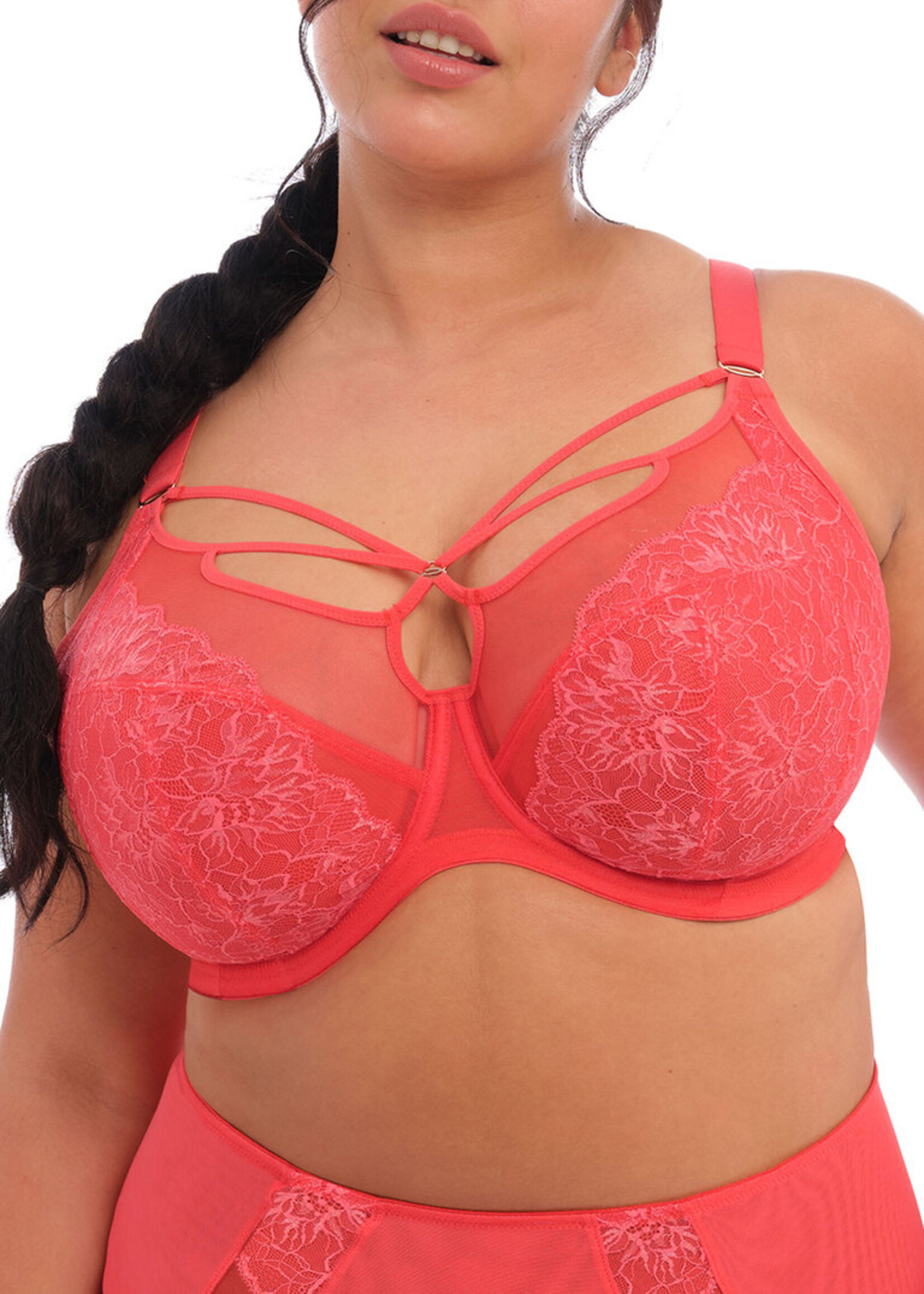 Elomi Brianna Plunge Bra - Cayenne