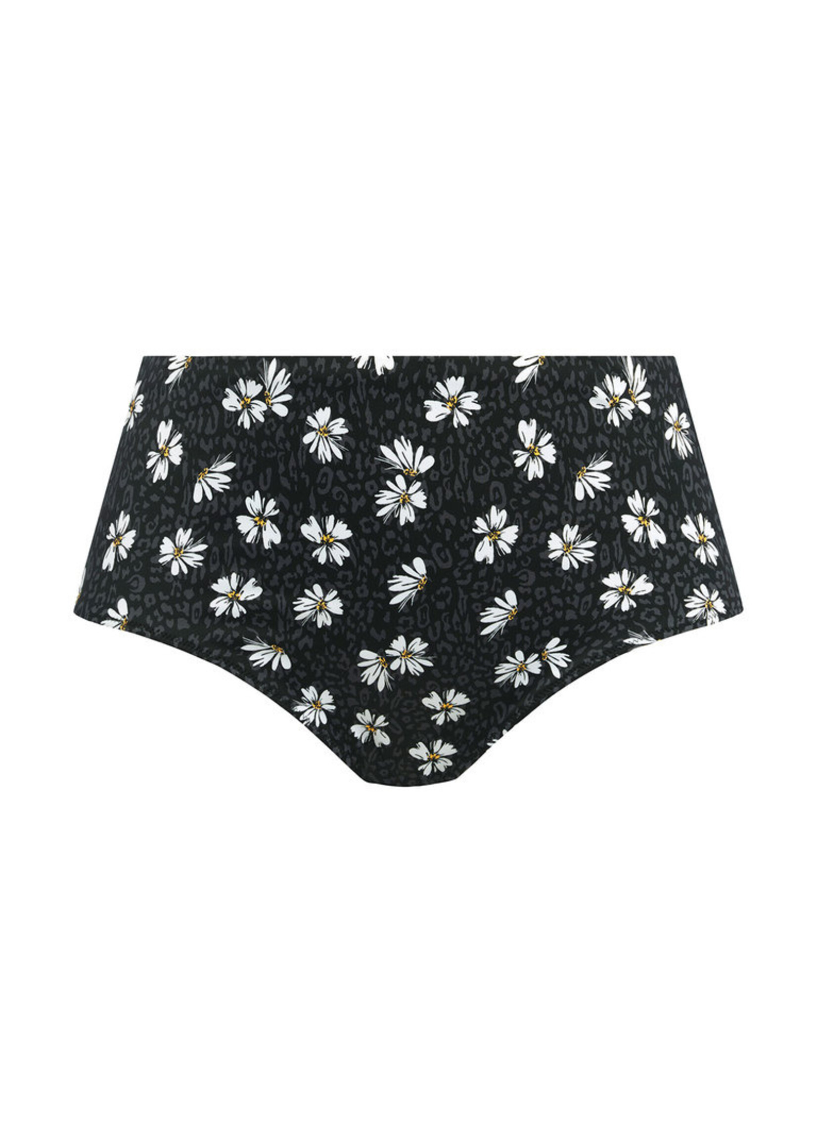 Elomi Plain Sailing Bikini Brief - Black Daisy