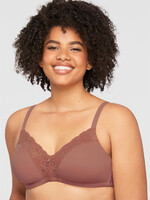 Montelle Wire-free Dream Bra - Pecan