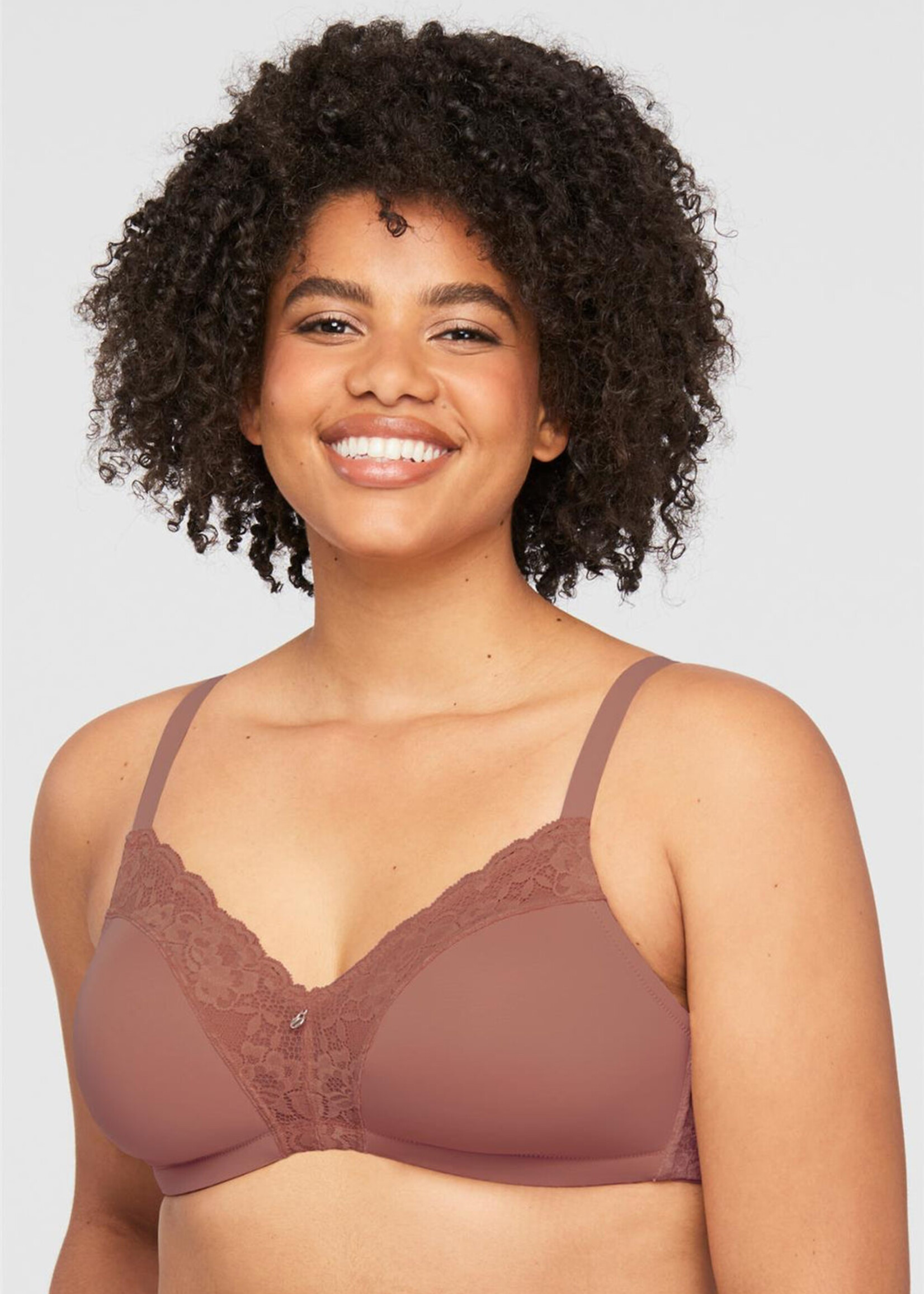Montelle Wire-free Dream Bra - Pecan