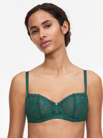 Chantelle Day to Night Lace Demi - Green