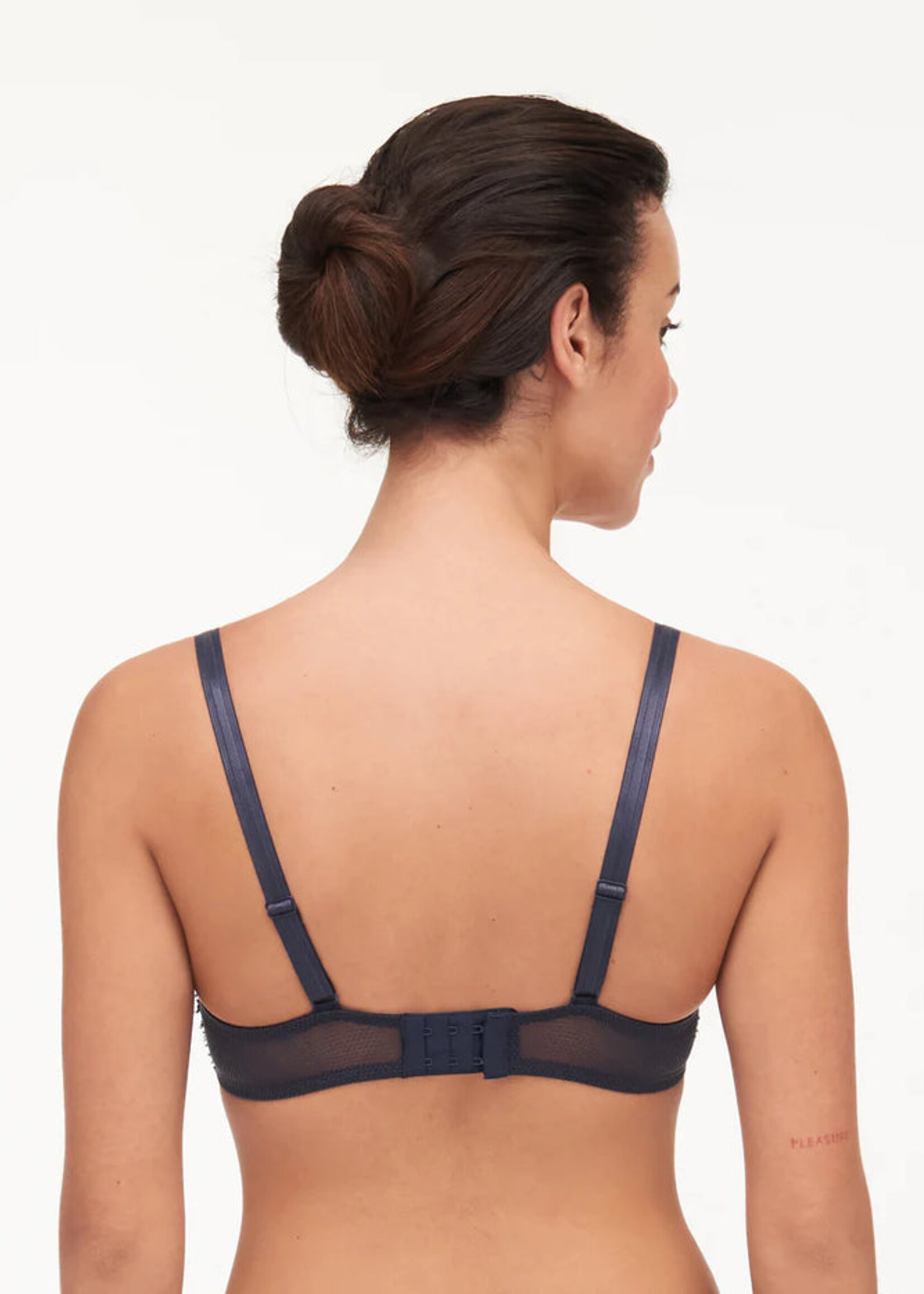 Chantelle Day to Night Lace Demi - Dark Grey