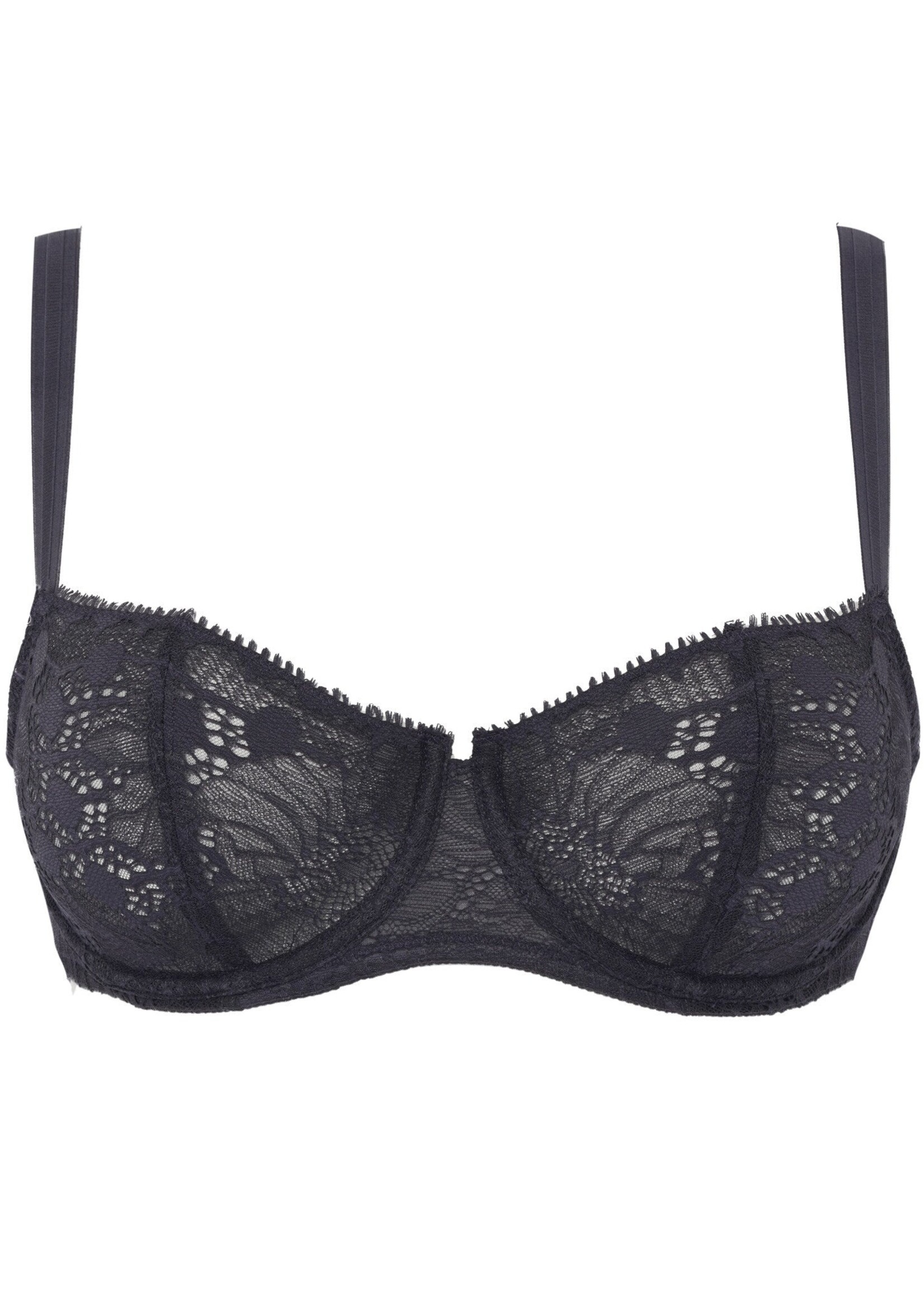 Chantelle Day to Night Lace Demi - Dark Grey