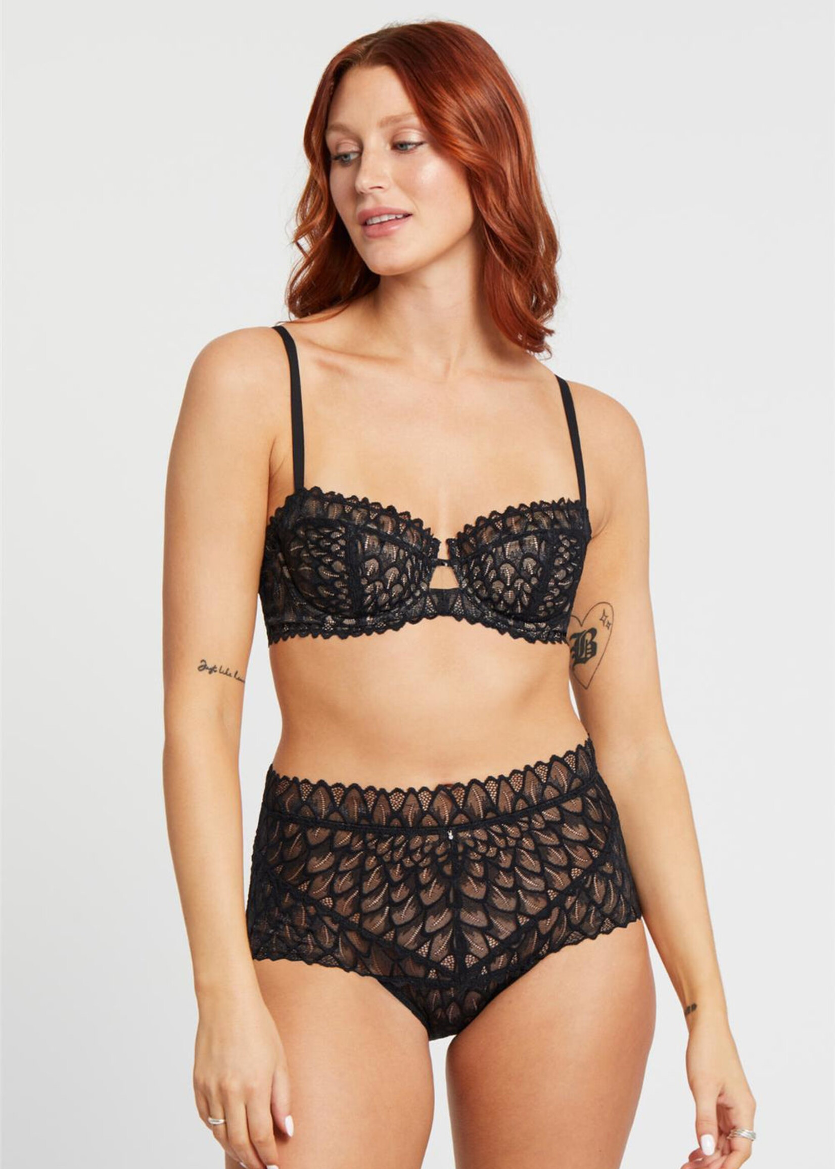 Montelle Lacy Keyhole Balconnette