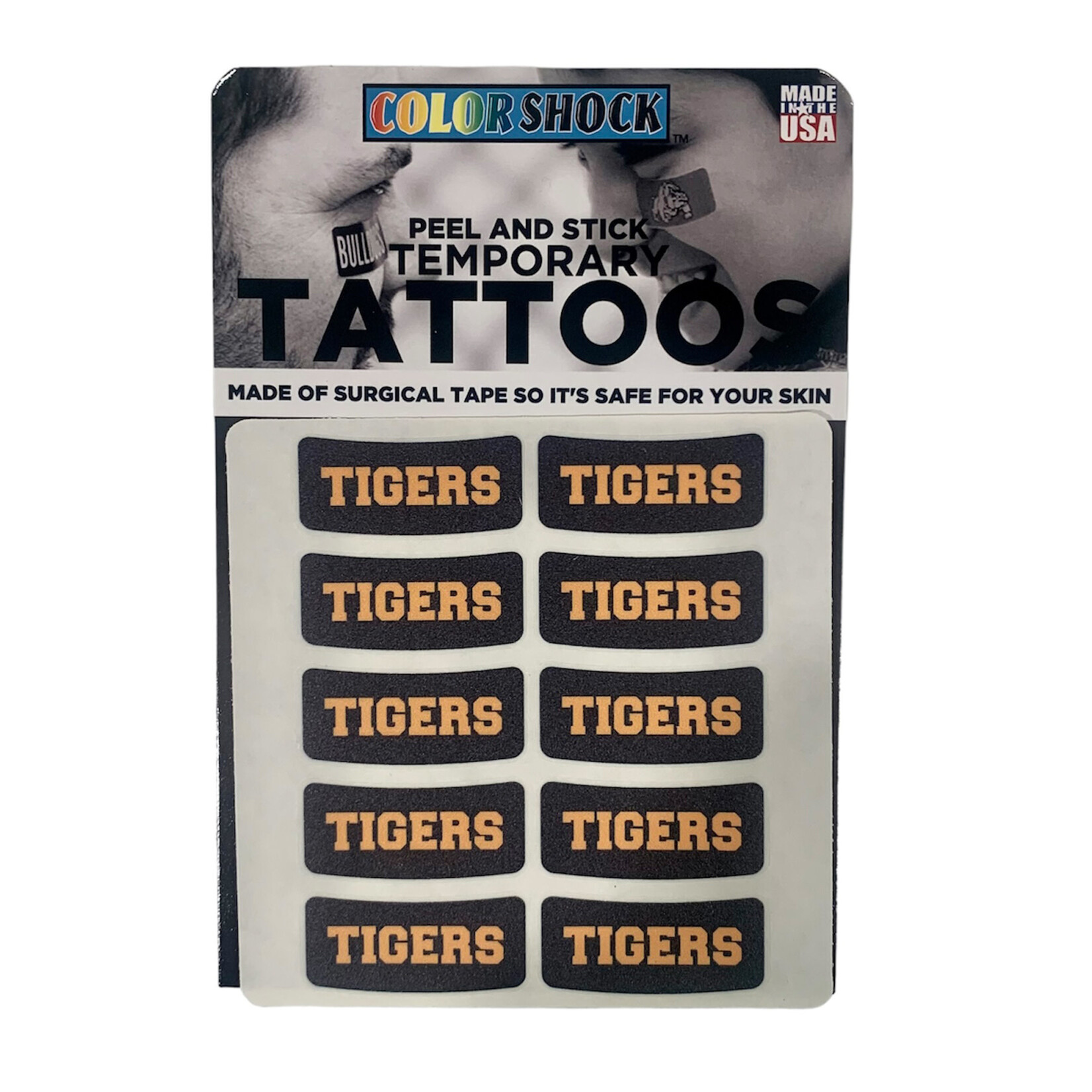 Tigers Body Decal (Sheet of 10) - Eyeblack