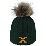 Logofit Toboggan with Pom Green X