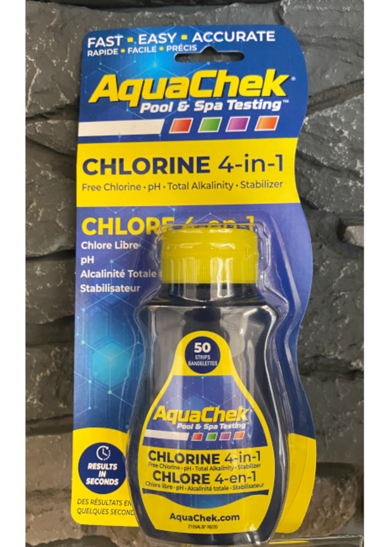 AquaChek Yellow Test Strips Chlorine
