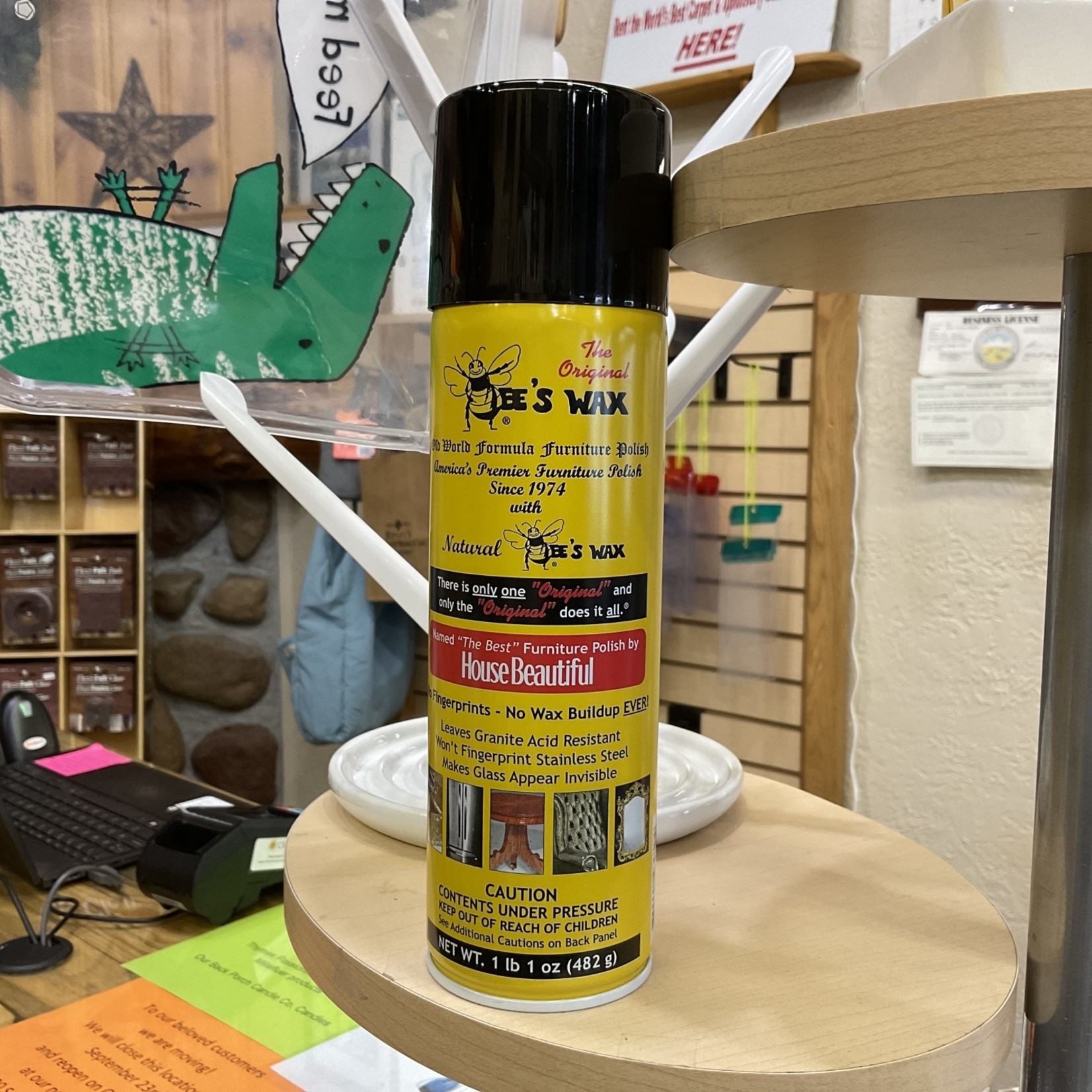 Bee’s Wax Aerosol Polish 1lb 1 oz Ripleys Vacuum Center