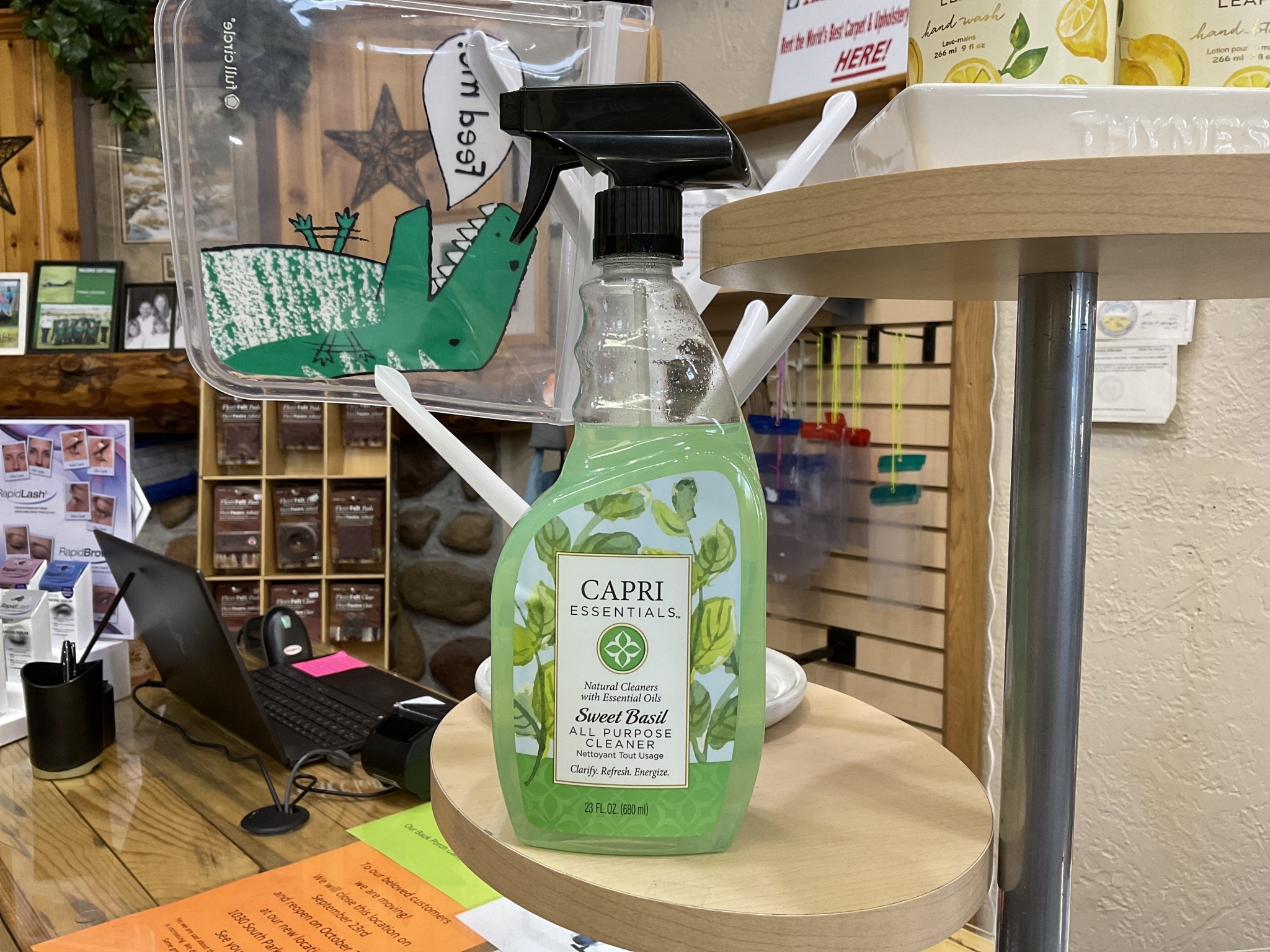 Capri Essentials Sweet Basil All Purpose Cleaner 23 oz Ripleys Vacuum