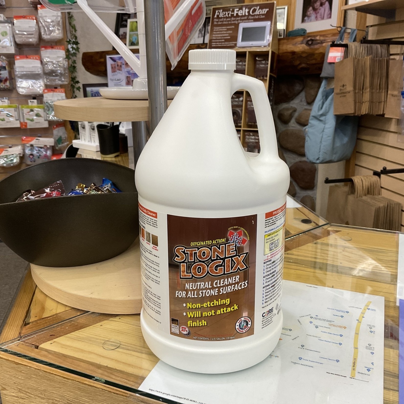 Stone Logix Neutral Cleaner for All Stone Surfaces 1 gallon