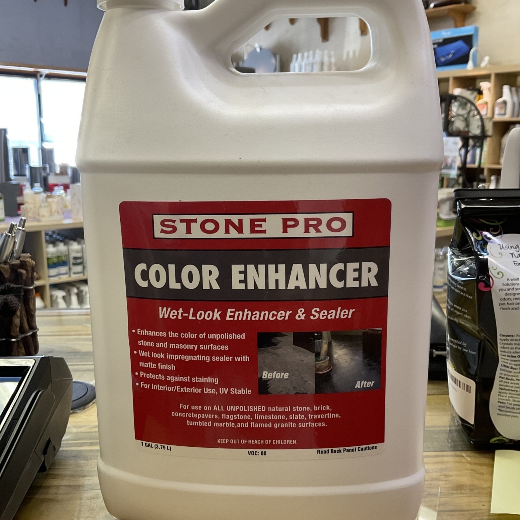 Stone Pro Color Enhancer Wet Look Enhancer & Sealer 1 Gal