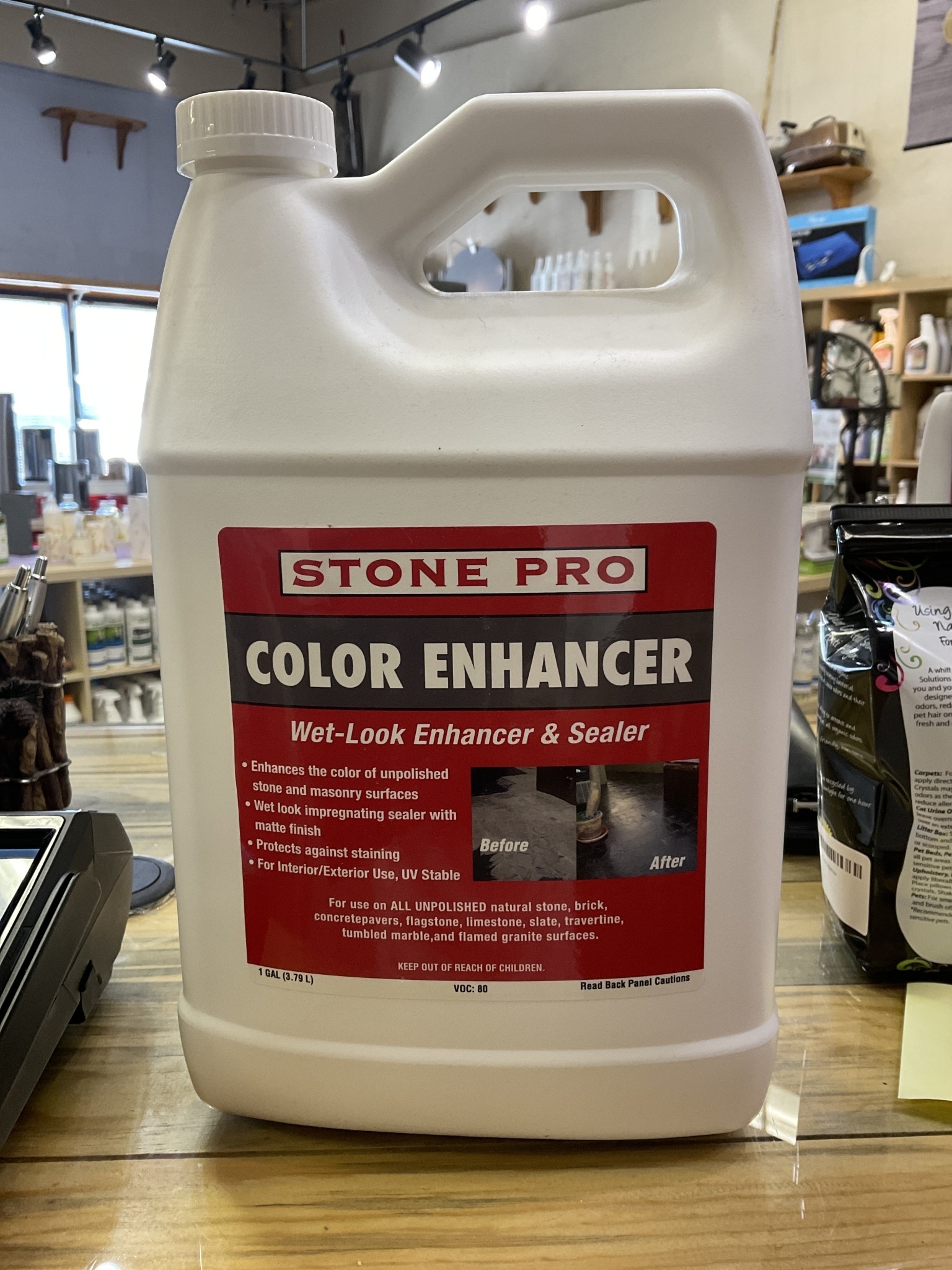 Stone Pro Color Enhancer Wet Look Enhancer & Sealer 1 Gal Ripleys