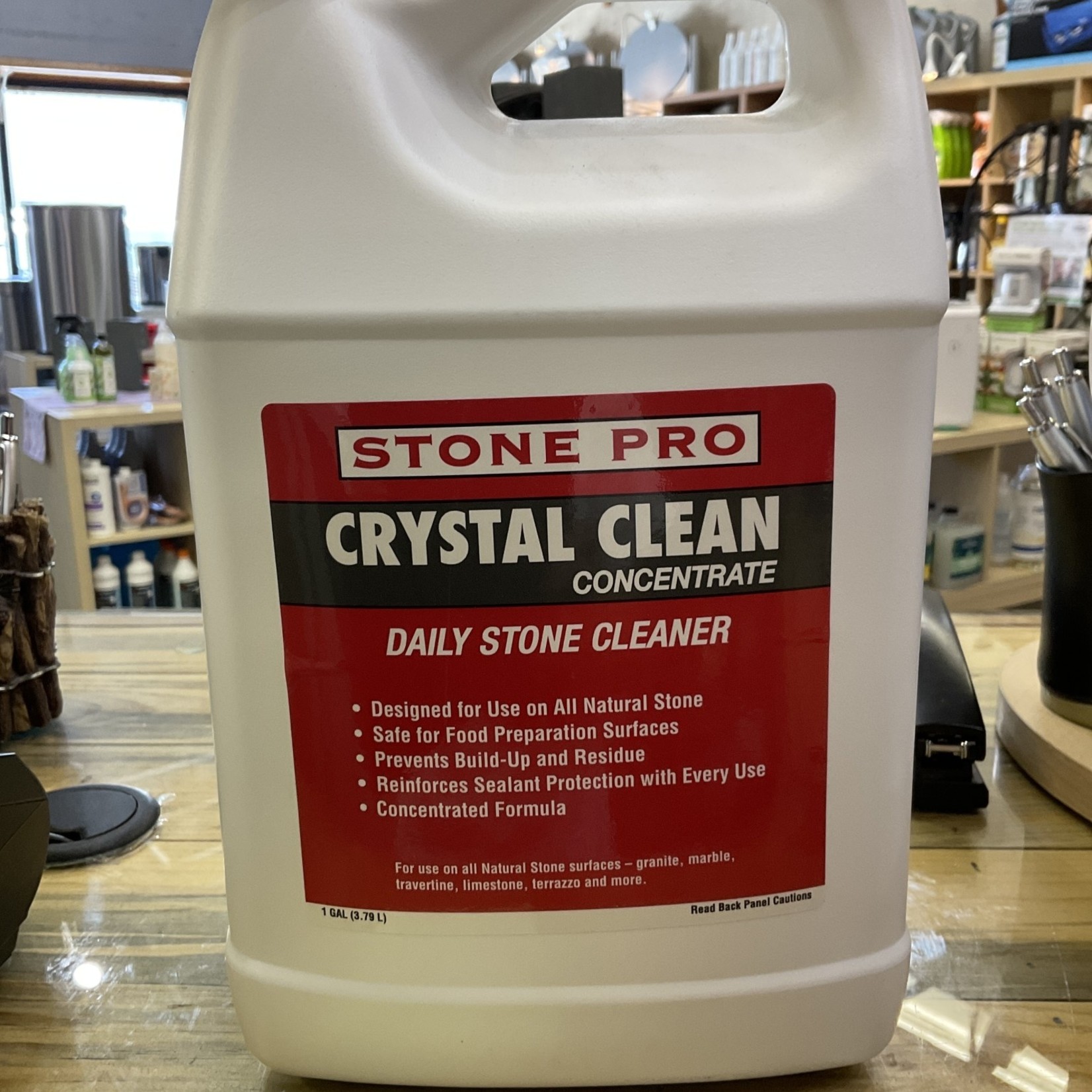 Stone Pro Crystal Clean Concentrate Daily Stone Cleaner 1 Gal