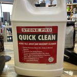 Stone Pro Quick Clean Acidic Tile, Grout And Masonry Cleaner 1 Gal