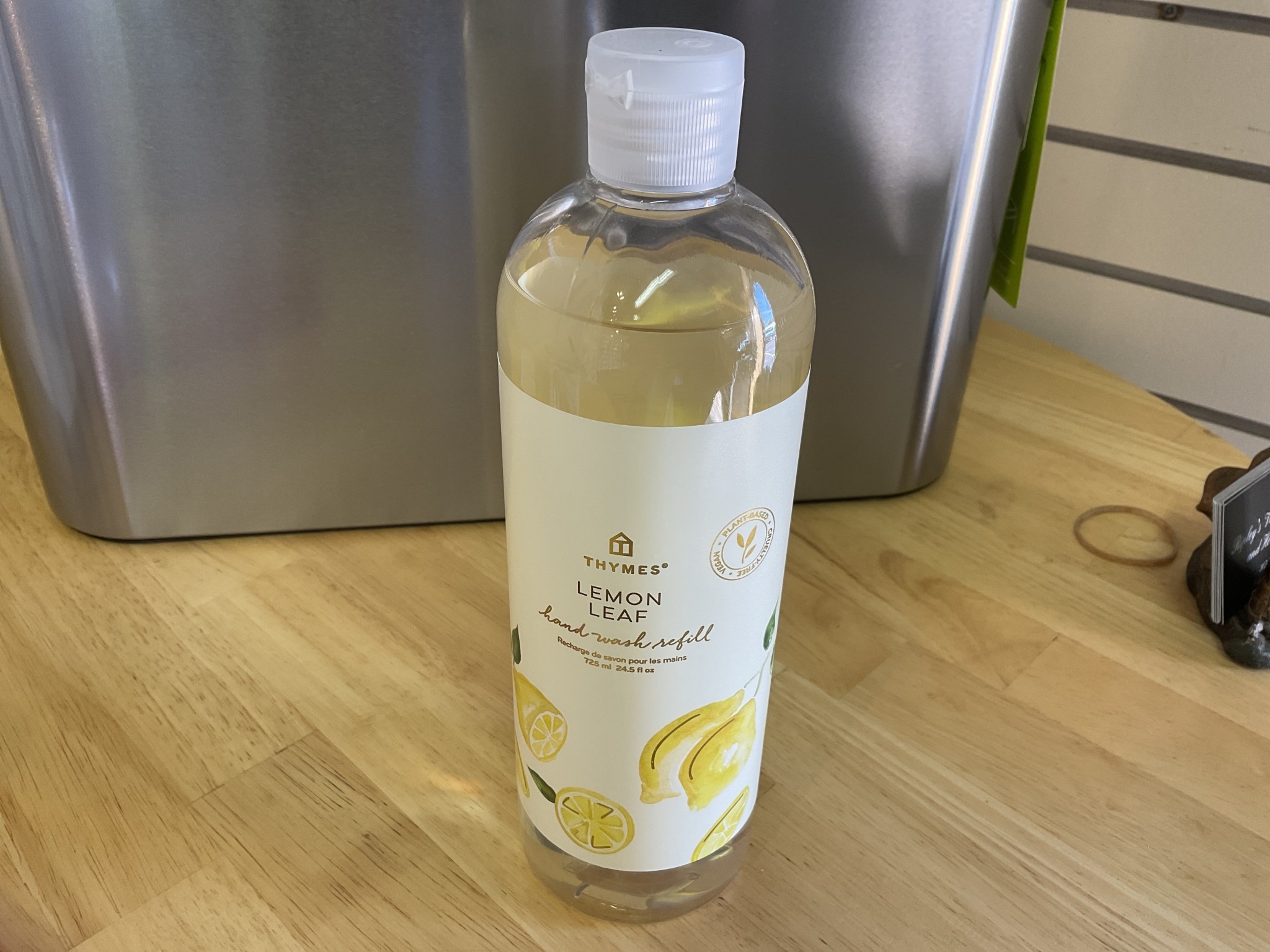 Thymes Thymes lemon leaf hand wash refill 24.5 oz Ripleys Vacuum Center