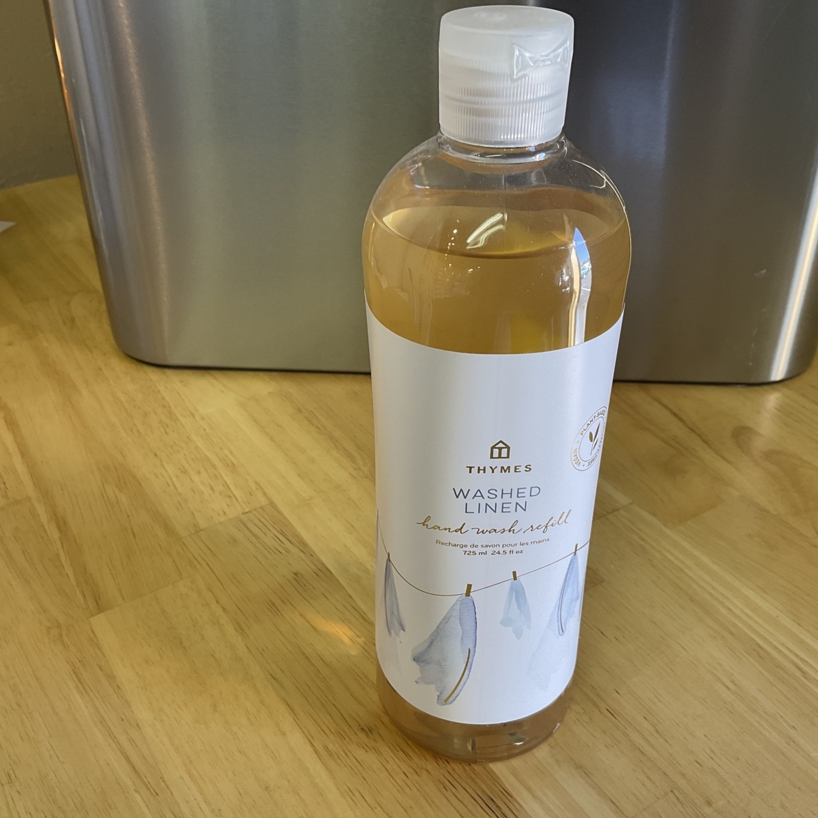 Thymes Thymes Washed linen hand wash refill 24.5 oz