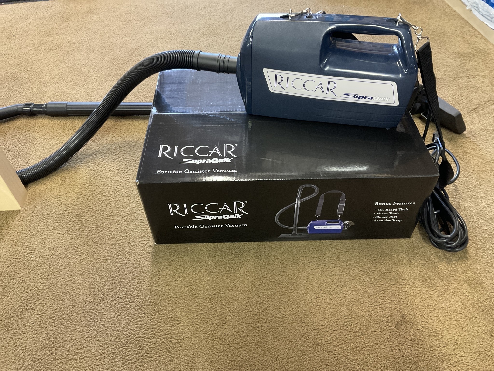 Riccar Riccar Supra Quik Portable Canister Vacuum Ripleys Vacuum Center