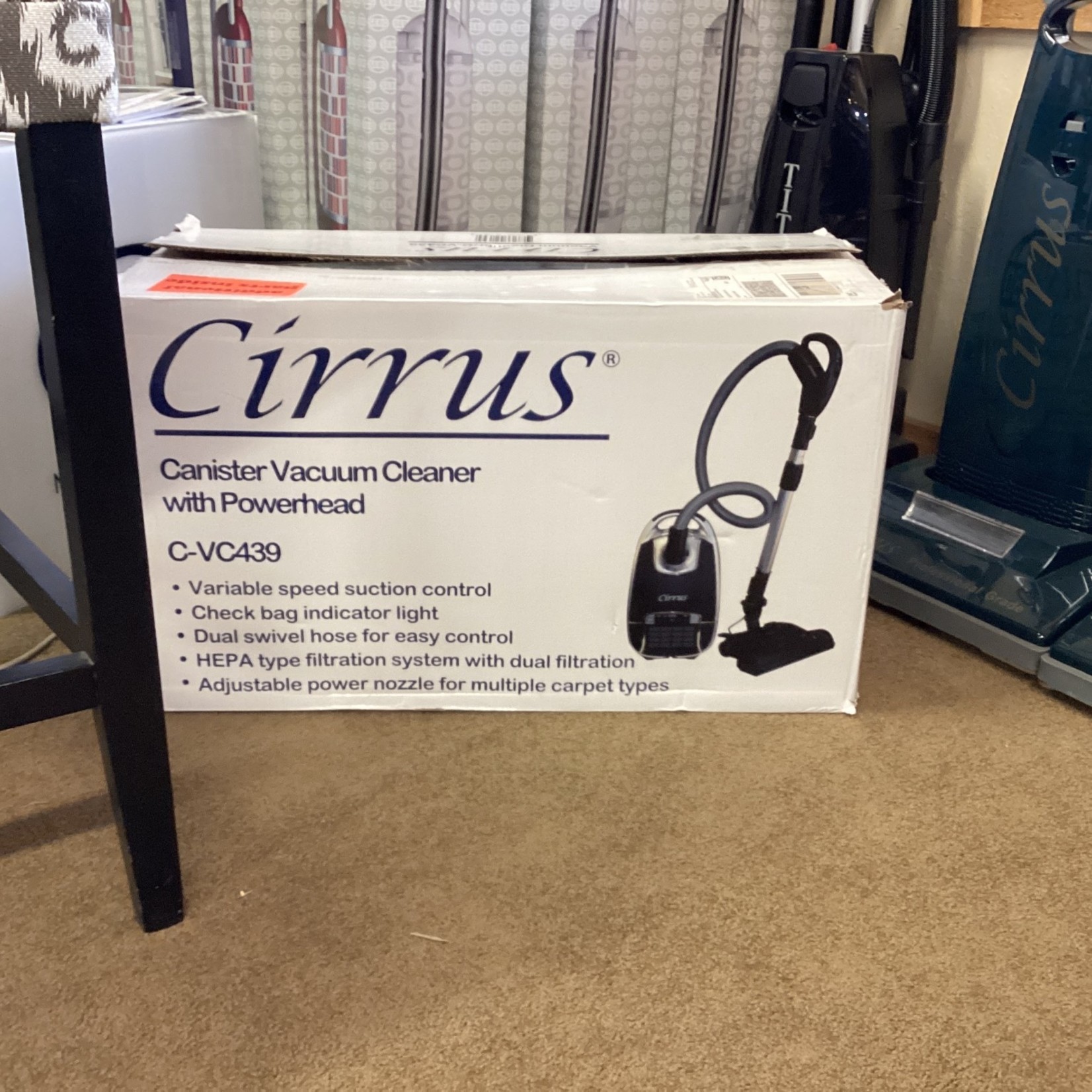 Cirrus Canister Vac VC439