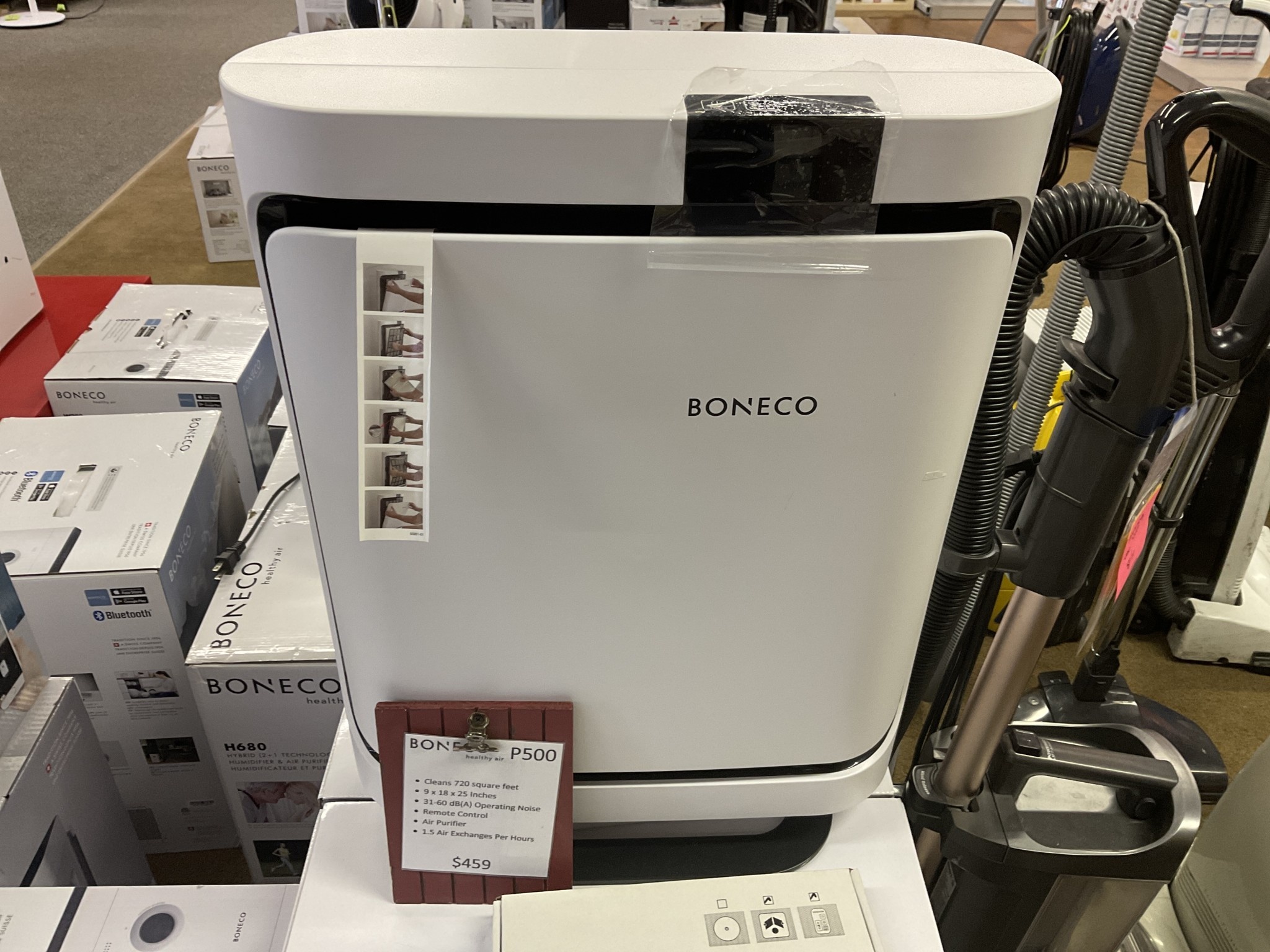 Boneco Boneco P500 Air Purifier With Sensor Ripleys Vacuum Center