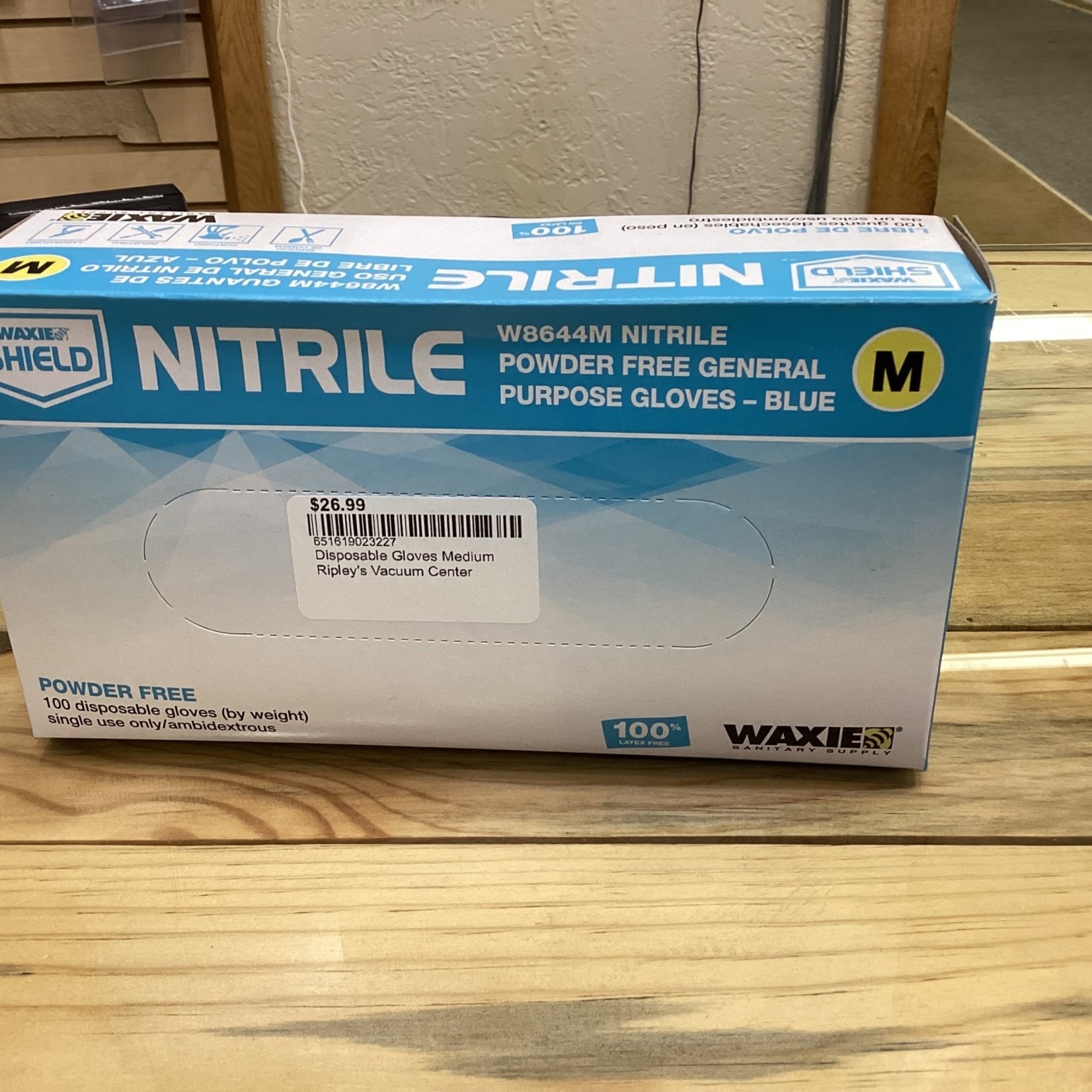 Waxie Nitrile Gloves W8644M