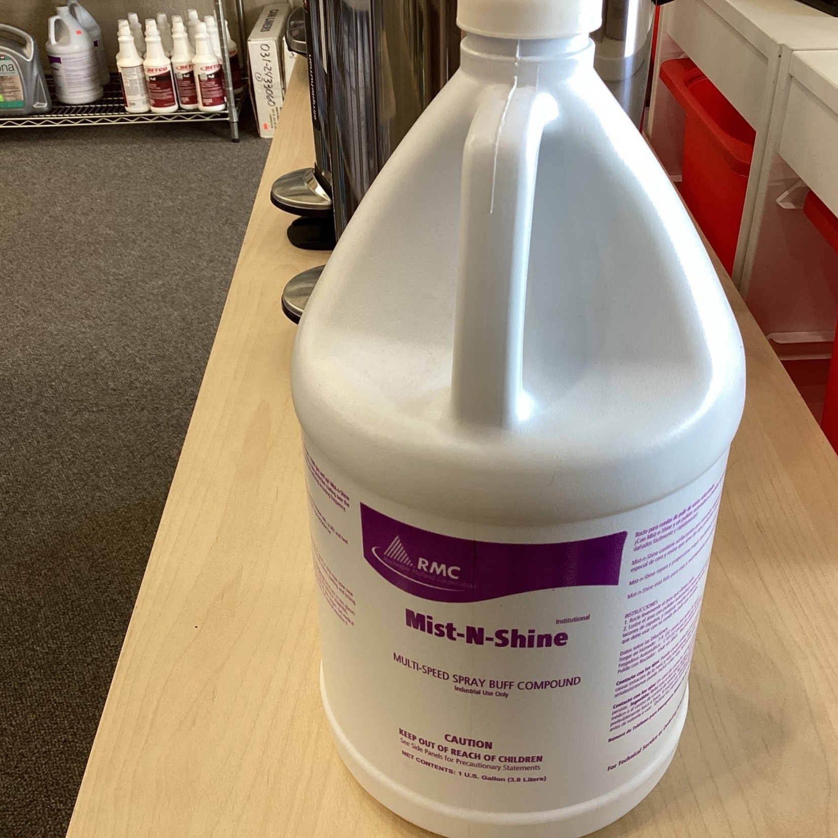 RMC Mist-N- Shine multi-speed spray buff compound 3.8 liters