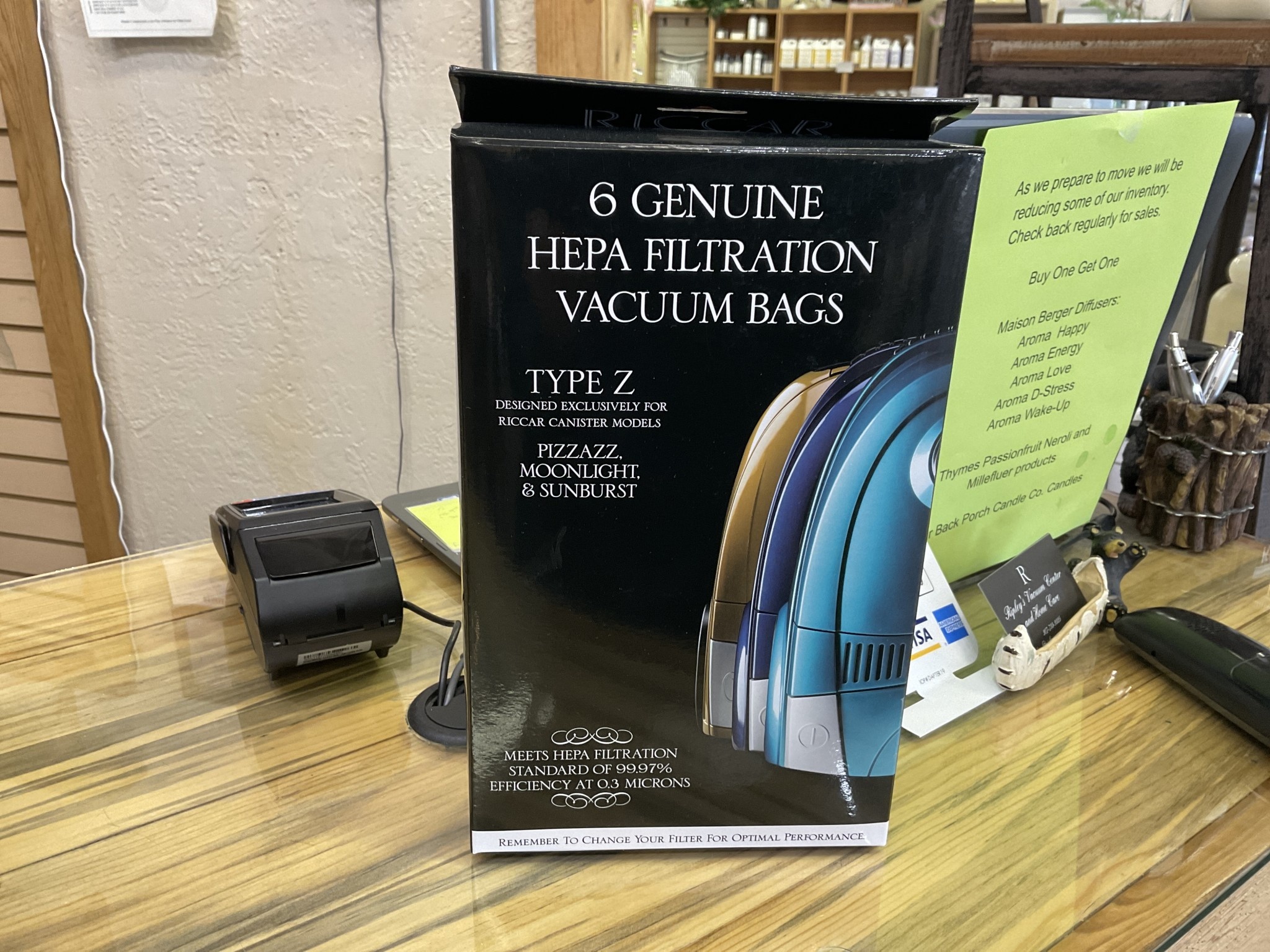 Riccar Riccar Hepa Type Z Vacuum Bags Ripleys Vacuum Center